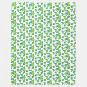 Stomme monstermoeder en kinderen fleece deken