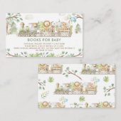 Stomme Oerwouden Dieren trainen Greenery Boeken vo Informatiekaartje (Voorkant / Achterkant)