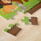 Stomme oerwouden puzzel (Zijkant)