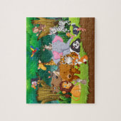 Stomme oerwouden puzzel (Verticaal)