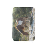 Stomme paarden met foto's op Foal Badmat (Voorkant Verticaal)