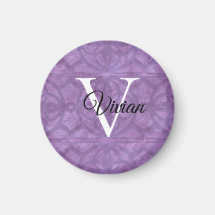 Stomme Paarse Waterverf Magneet