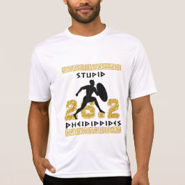 Stomme Pheidippides Marathon met SS Sport-Tek T-shirt