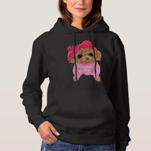 Stomme pooe hoodie (Voorkant)