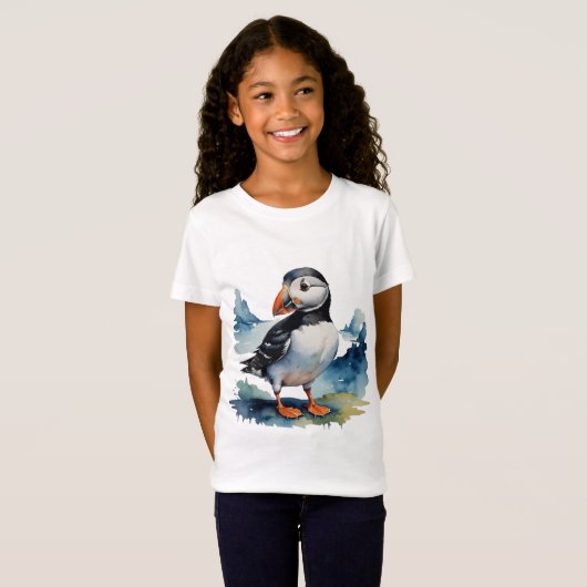 Stomme puffelvogel t-shirt (Voorkant volledig)
