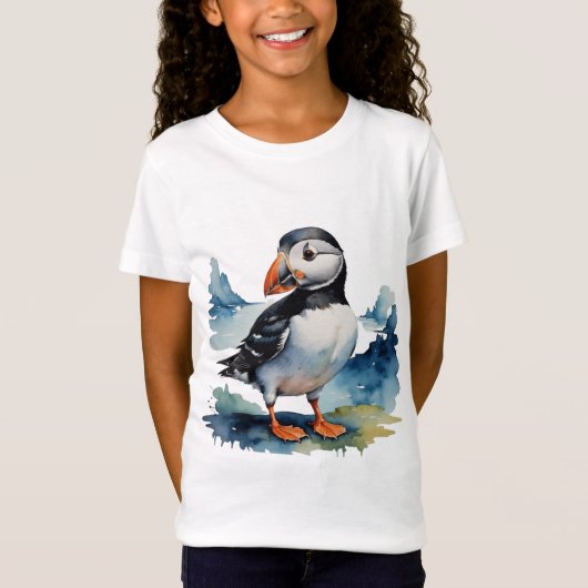 Stomme puffelvogel t-shirt (Voorkant)
