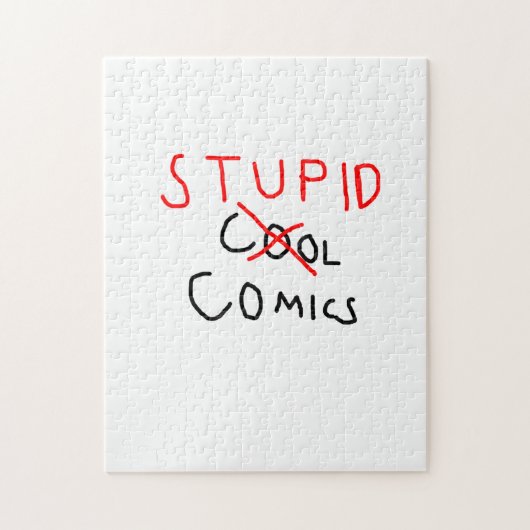 Stomme puzzle legpuzzel (Verticaal)