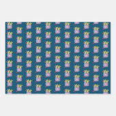 Stomme roze brander en kunststofpakpapier inpakpapier vel (Voorkant 3)