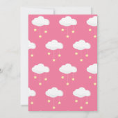 Stomme roze een paar cent met wortel Birthday Kaart (Achterkant)