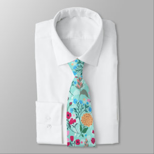 Stomme roze en blauw ontwerp van de Kleine Florenc Stropdas