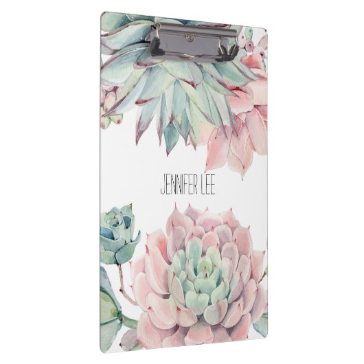 Stomme roze groene sacharose en jouw naam op  klembord (Rechts)