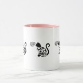 Stomme roze je moet kat om me op de juiste manier  mok (Midden)