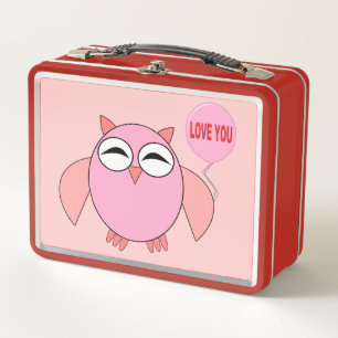Stomme roze liefde je bekrompen metalen doos