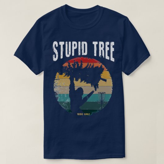 Stomme  schijf Golf Bigfoot T-shirt (Design voorkant)