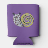 Stomme slak mozaïekkost. Eenvoudige Koelbox Blikjeskoeler (Achterkant)