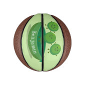 Stomme springerwten in de illustratie van de carto basketbal (Verticaal)