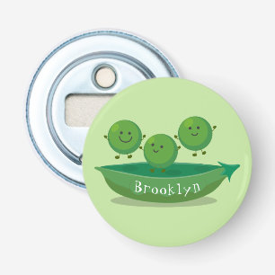 Stomme springerwten in de illustratie van de carto button flesopener