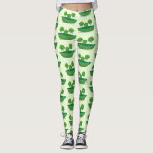Stomme springerwten in de illustratie van de carto leggings (Voorkant)