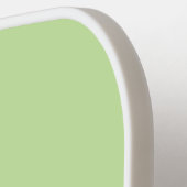 Stomme springerwten in de illustratie van de carto pickleball paddle (Links Detail)