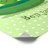 Stomme springerwten in de illustratie van de carto poster (Hoek)