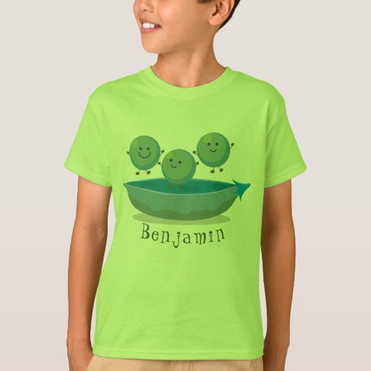 Stomme springerwten in de illustratie van de carto t-shirt (Voorkant)