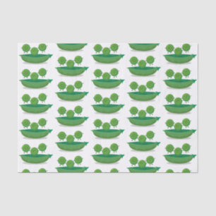 Stomme springerwten in de illustratie van de carto tissuepapier