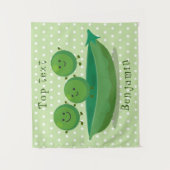 Stomme springerwten in de illustratie van de carto wandkleed (Voorkant)