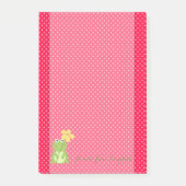 Stomme, stijlvol, pooldots, kikker post-it® notes (Voorkant)