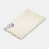 Stomme stijlvolle, ananas post-it® notes (Schuin)