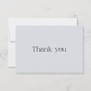 Stomme Stusty Blue Typography Swash Bedankt voor j