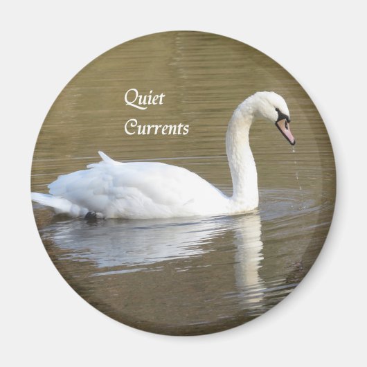 Stomme Swan Relaxing Magnet (Voorkant)