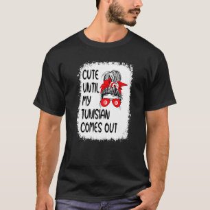 Stomme tot mijn Tunesiër er uit komt T-shirt