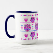 Stomme trendy mok met Eigenaars en Naam (Links)