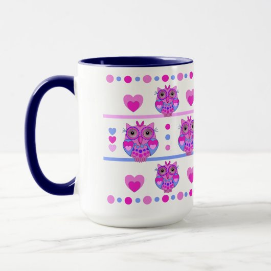 Stomme trendy mok met Eigenaars en Naam (Links)