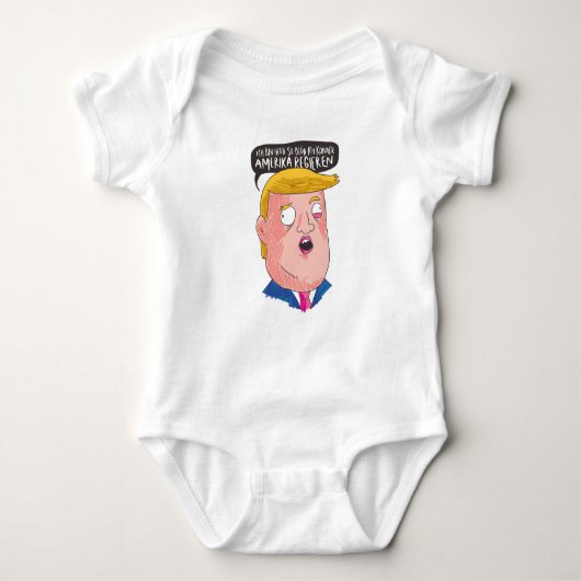Stomme Trump Romper (Voorkant)