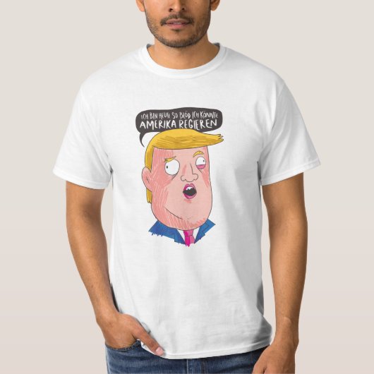 Stomme Trump T-shirt (Voorkant)