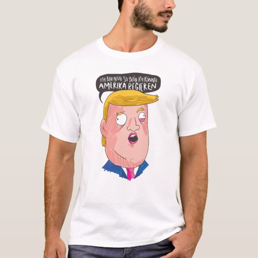 Stomme Trump T-shirt (Voorkant)