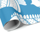 Stomme vis set. Decoratieve illustratie. Co Cadeaupapier (Rol Hoek)