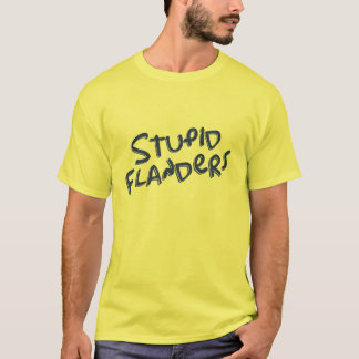 Stomme vlaanderen t-shirt