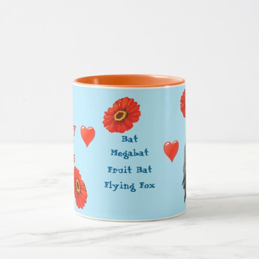 Stomme vleermuizen. Ik hou van vleermuizen. Batty  Mok (Midden)