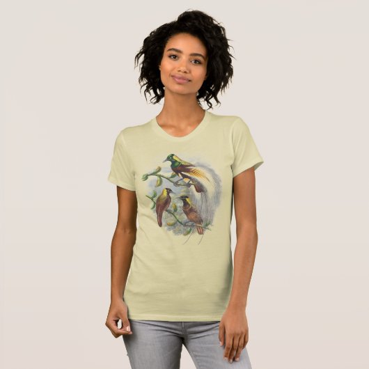 Stomme vogelhemden t-shirt (Voorkant volledig)