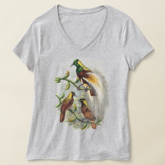 Stomme vogelhemden t-shirt (Laagn)