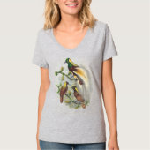 Stomme vogelhemden t-shirt (Voorkant)