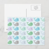 Stomme walvissen briefkaart (Voorkant / Achterkant)