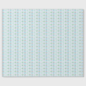 Stomme walvissen cadeaupapier (Vlak)