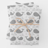 Stomme walvissen  inpakpapier vel (In situ)