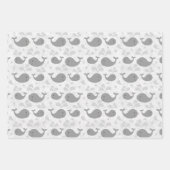 Stomme walvissen  inpakpapier vel (Voorkant)