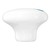 Stomme walvissen keramische knop (Zijkant)