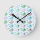 Stomme walvissen ronde klok (Voorkant)