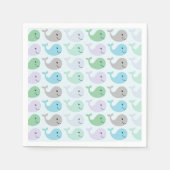 Stomme walvissen servetten (Voorkant)